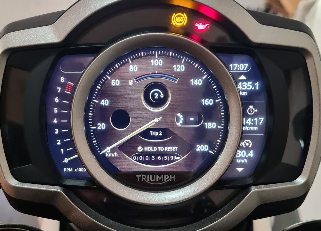 Triumph scrambler 1200 xe km 3659